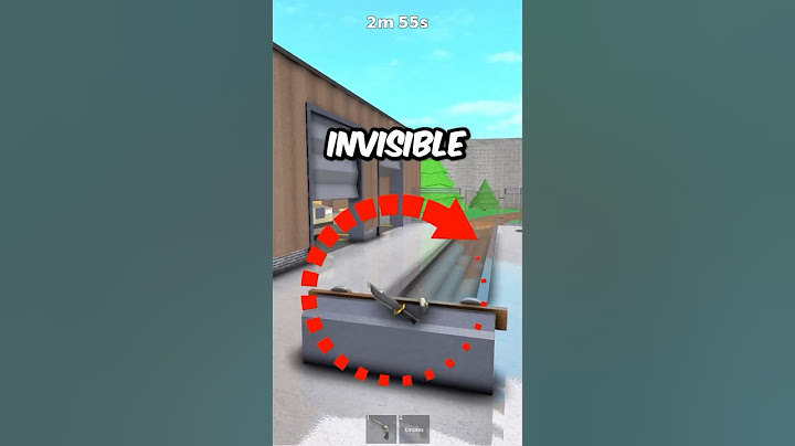INVISIBLE GLITCH in MM2 Roblox #roblox #mm2 #murdermystery2