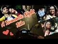 A Romantic Night Ride | Marina's vlog | Marina Abraham and Rohit Sahni