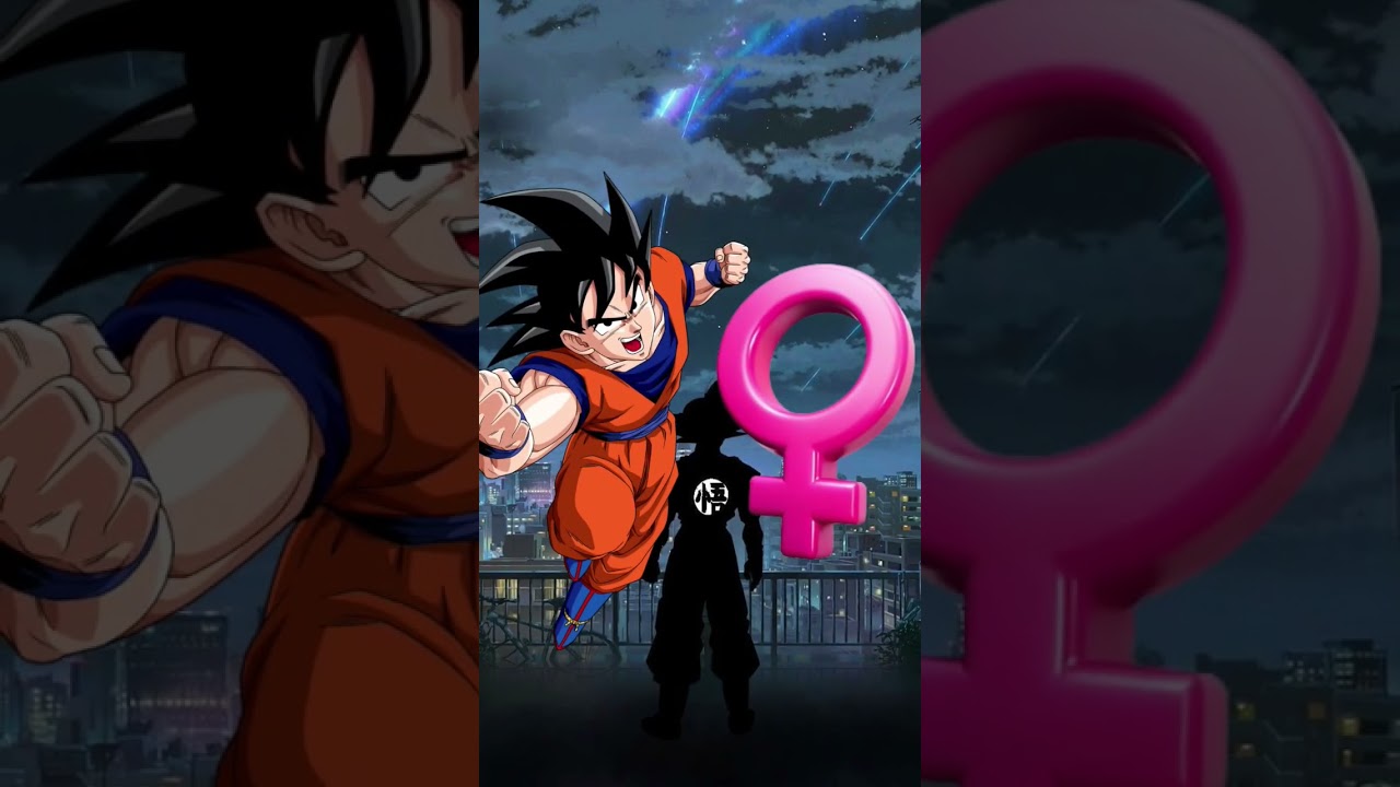 GOKU And VEGETA female mode 
