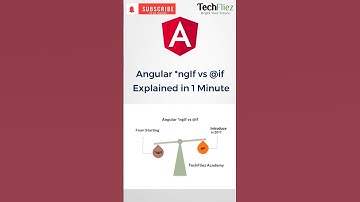 Angular ngIf vs @if Explained in 1 Minute