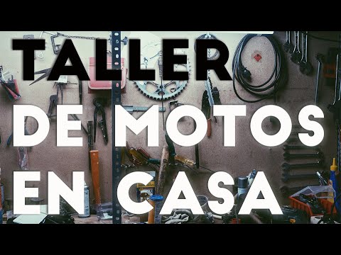 TALLER DE MOTOS EN CASA🛠¿qué necesitas?