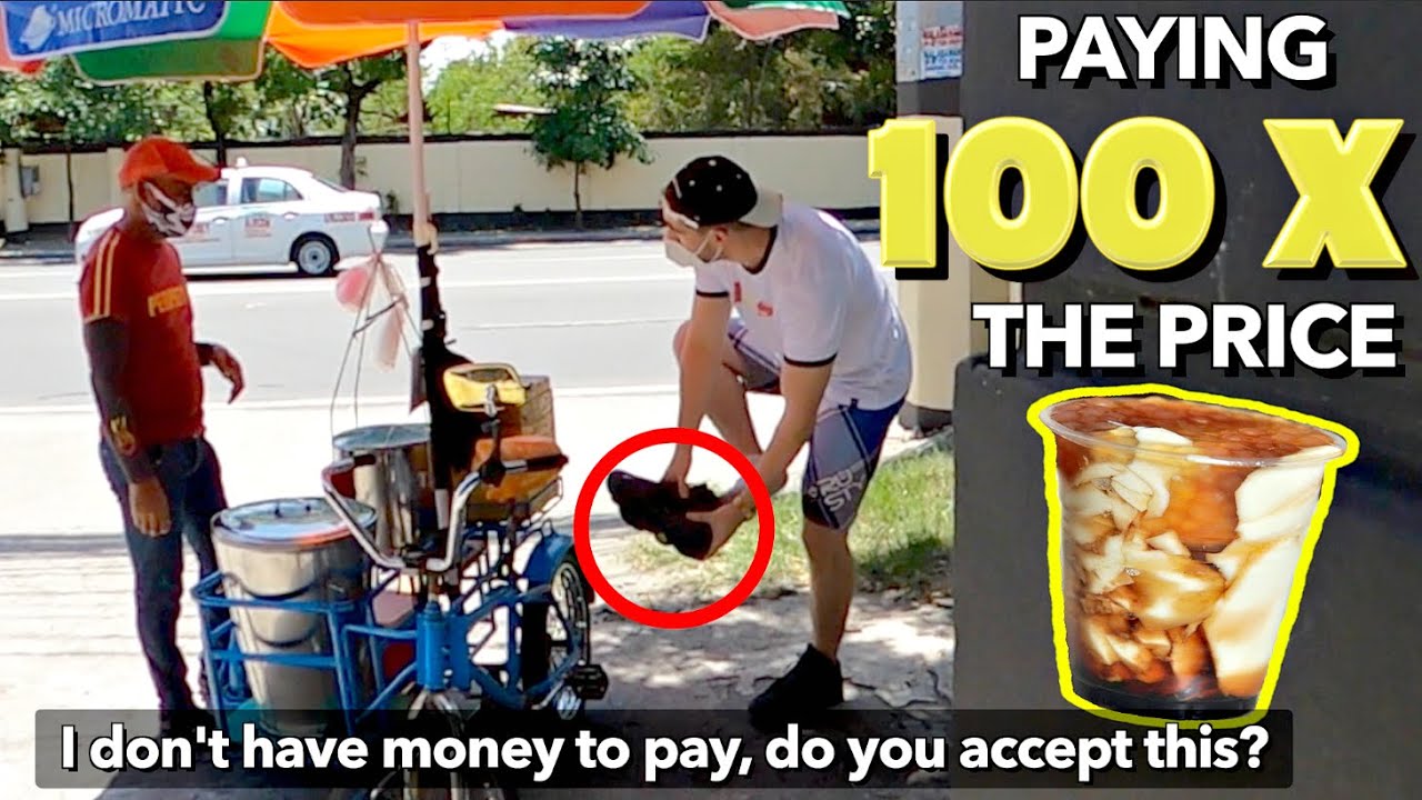 Buying Lolo's TAHO 100x the Price       WALANG PAMBAYAD  Prank