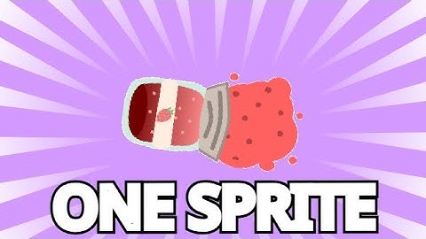 I made a game with only one sprite! (Easy)