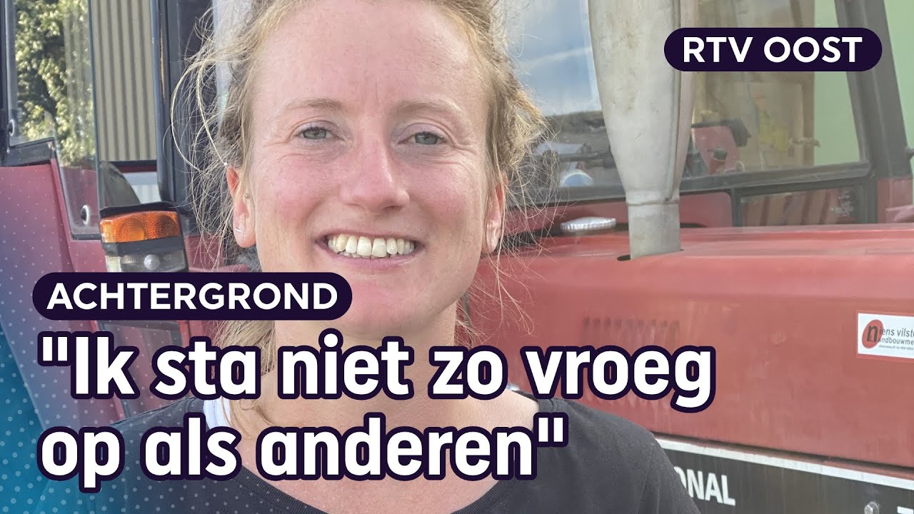 Parttime boerin Ellen kocht mobiele melkstal tijdens coronacrisis  | RTV Oost