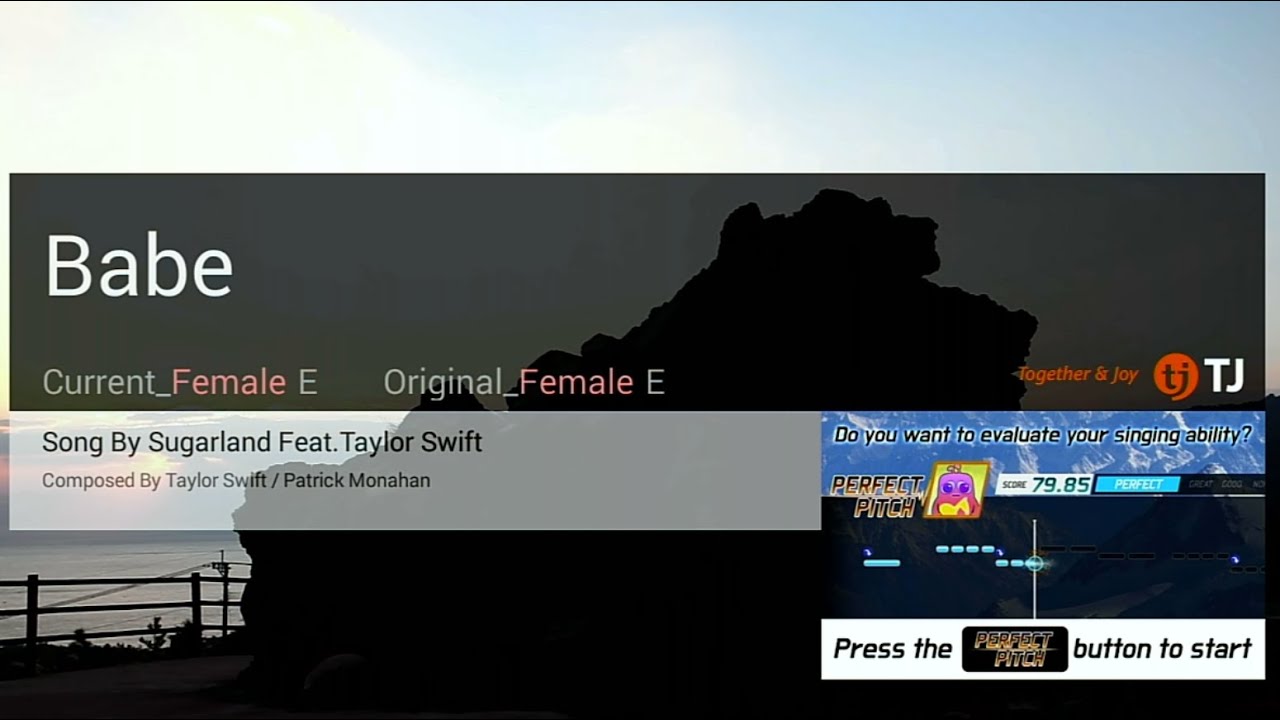 Babe | Sugarland Ft. Taylor Swift | Karaoke | HD