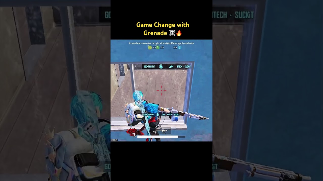 Game Change with Grenade ☠️🔥 