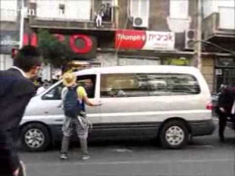 Chicken In Bnei Brak Streets Purim 5773 