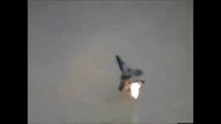 Crazy pilot ejection captured on camera