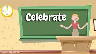 How To Pronounce Celebrate Celebrate Pronunciation