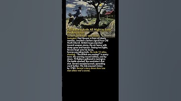 🪖 Paul Revere Rode All Night to Save the Revolution 🐎🔔