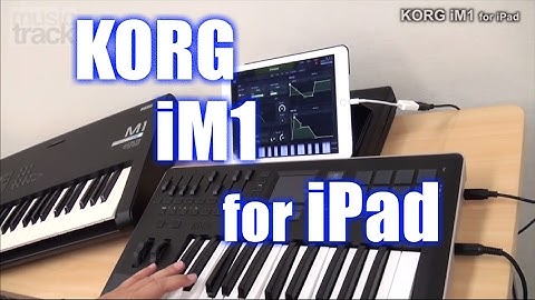 KORG iM1 for iPad Demo & Review [English Captions]