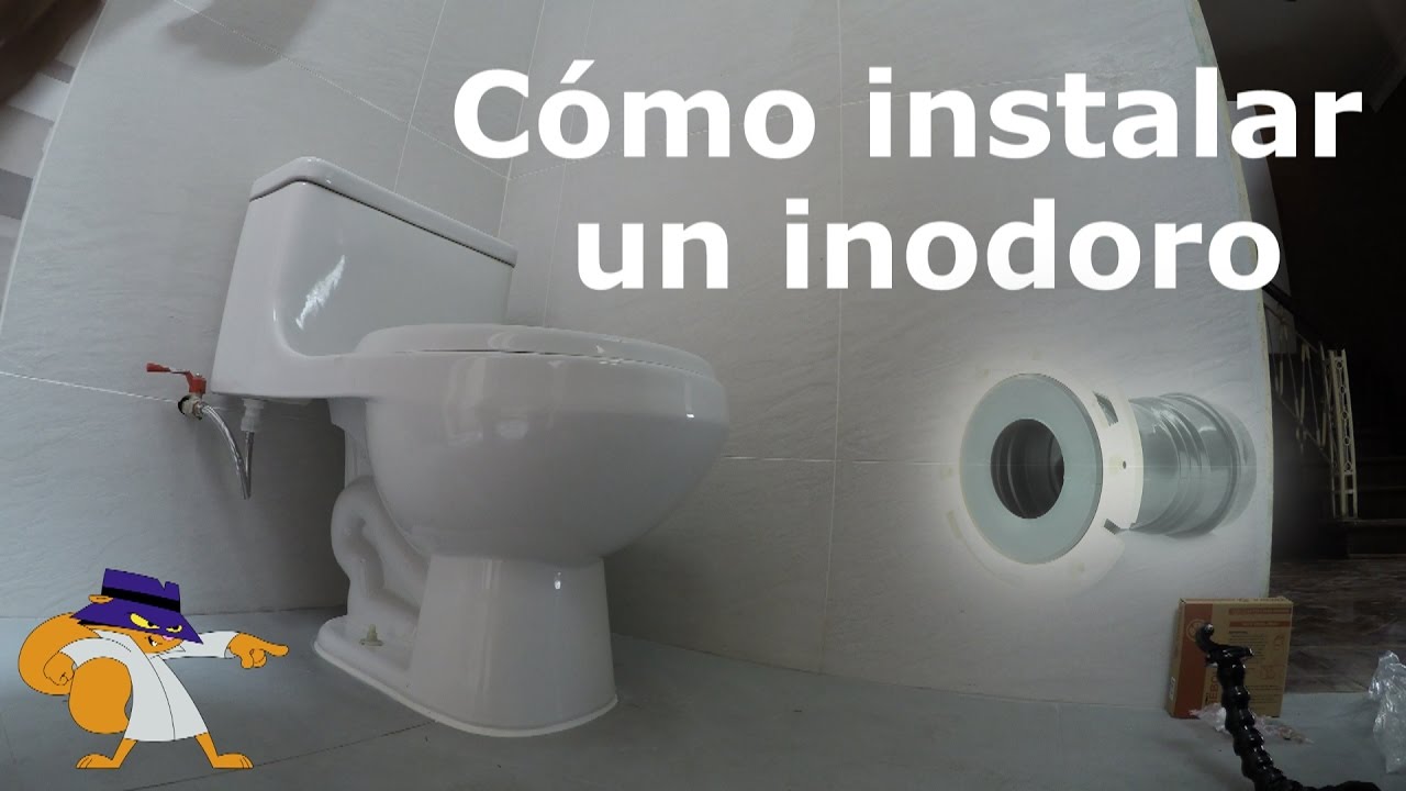 Cómo instalar un inodoro Parte I YouTube Cómo instalar un inodoro Parte I YouTube