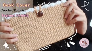 Book cover crochet tutorial - Beginner friendly ~Soft Handmade (ENG) screenshot 2
