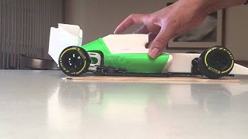 RS-01 OpenRC F1 chassis suspension demo