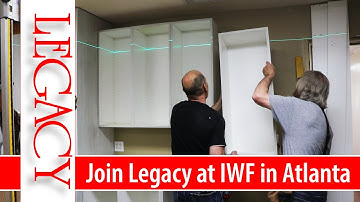 Making woodshop cabinets on a Legacy CNC - Join us at IWF 2022
