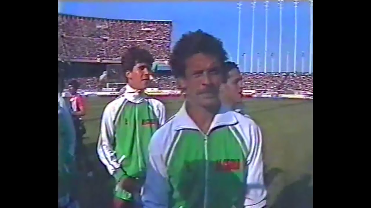 Algerie 3  :  0 Tunisie (Elim mondial 1986) 1ére MT