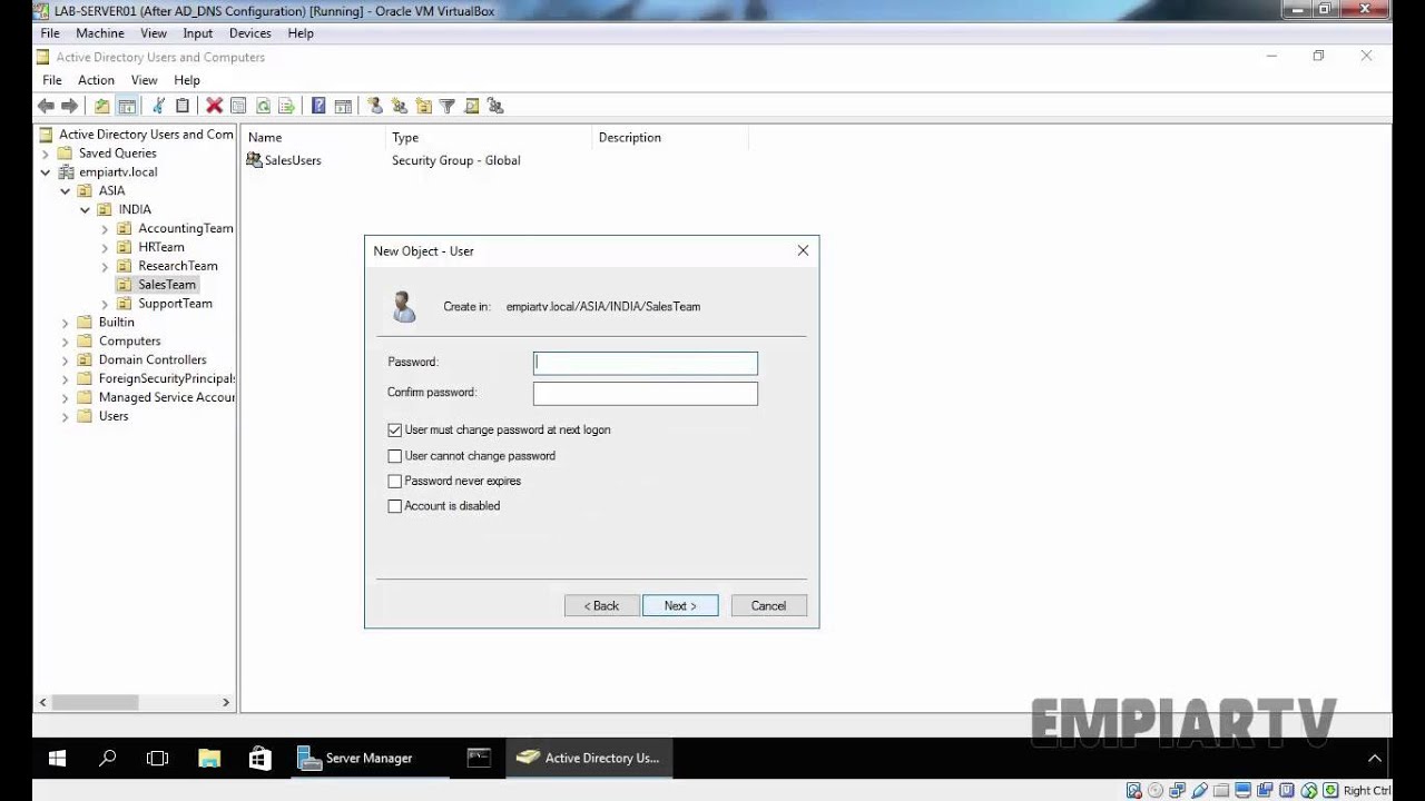 Create and Use Templete User Account in Active Directory - Windows ...