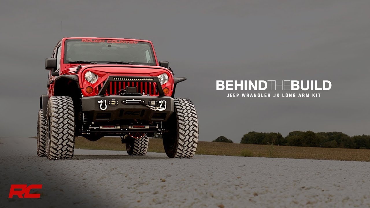 Jeep Wrangler JK Long Arm Suspension Kit - Behind The Build - YouTube