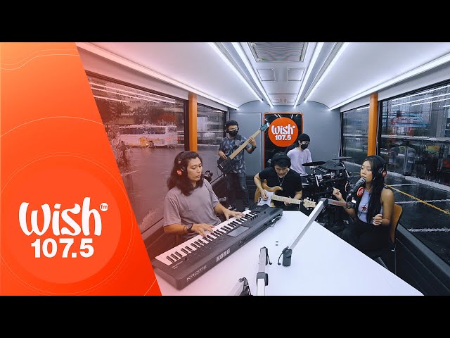 Denise Julia performs NVMD LIVE on Wish 107.5 Bus class=