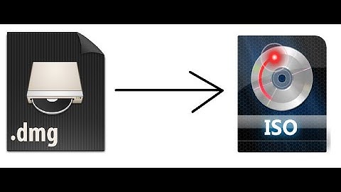 How To Convert a DMG File To An ISO File