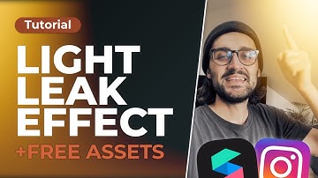 Light Leak Effect + FREE ASSETS! ✨ | Spark AR Studio Tutorial for Instagram Filters