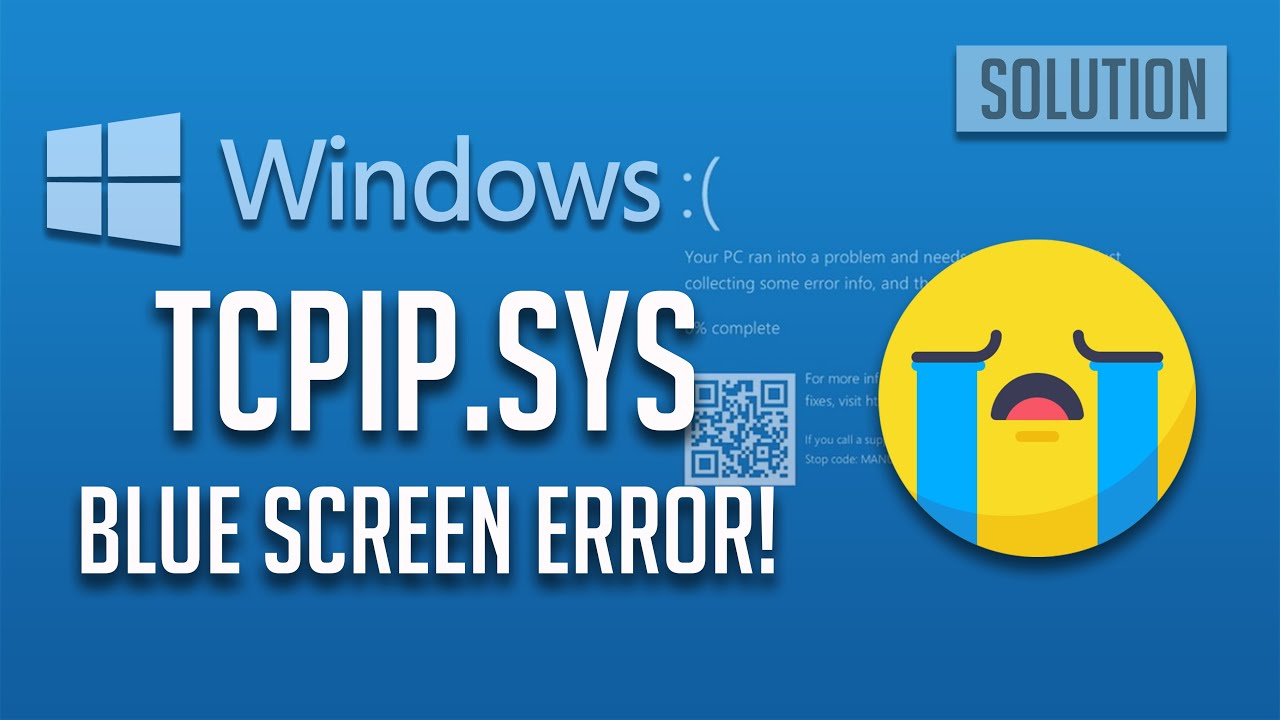 Windows 컴퓨터에서 Tcpip.Sys 블루 스크린 오류 수정 [2021]