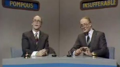 Welcome to the Smug Hour - A Bit of Fry and Laurie - BBC