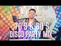 Disco mix  70s  80s party  mezcla de disco de los 70s y 80s  retro party mix