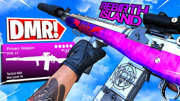 the DMR 14 is *BROKEN* in WARZONE SEASON 2! (BEST DMR CLASS SETUP/LOADOUT) REBIRTH ISLAND!