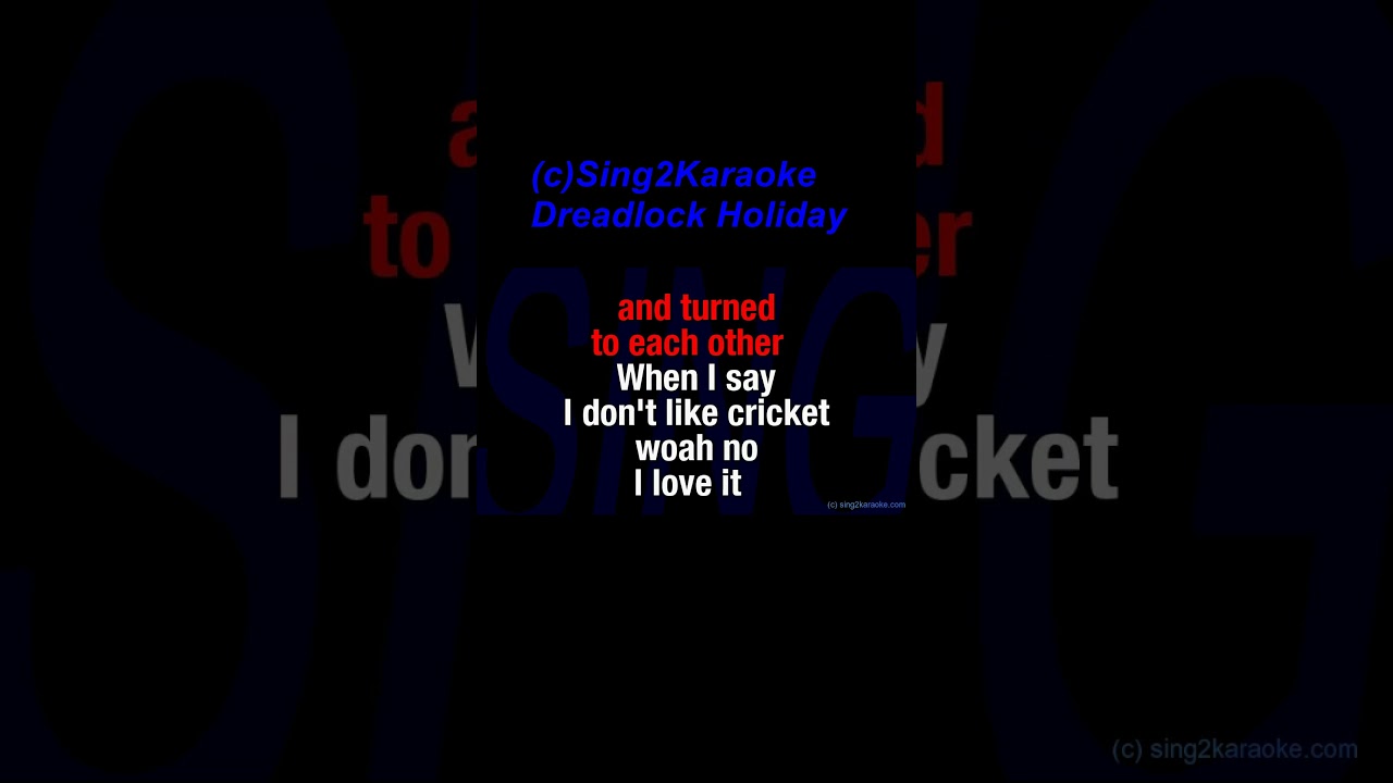 10cc Dreadlock Holiday ( 