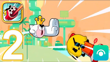 King Tongue - Gameplay Walkthrough Part 2 - World 2: Levels 1-10 (iOS)