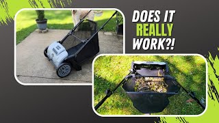 Dapper Leaf Collector Unboxing &amp; Test – Best Lawn Leaf Sweeper for Fall Cleanup! 🍁 