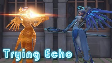Trying Echo on Overwatch PTR