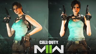 Famous Modern Warfare II - Lara Croft Menu Animations & Voicelines Profile