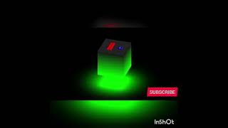 CSS 3D Glowing Cube Animation Effects.                                            With Source Code