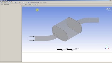 ANSYS tutorial -ANSYS CFX Flow in a Catalytic Converter