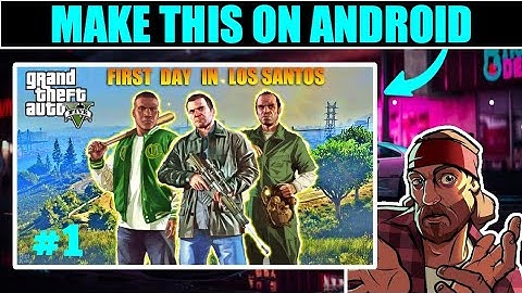 HOW TO MAKE TRENDING GTA V THUMBNAILS IN ANDROID!!