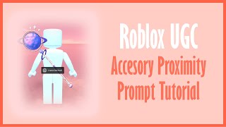 How to try on your Roblox UGC Concepts! | Roblox UGC Proximity Prompts Tutorial