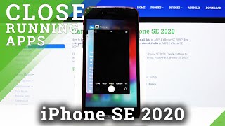 How to Turn Off Running Apps in iPhone SE 2020 – Deactivate Background Apps screenshot 4