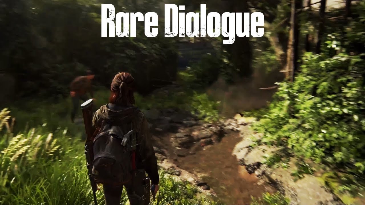 Ellie and Dina rare dialogue you probably haven’t heard
