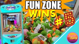 FUN ZONE Claw Machine Wins and Hacks at Round 1 Arcade!