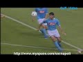 Last goal with the sweater number 10 SSC Napoli