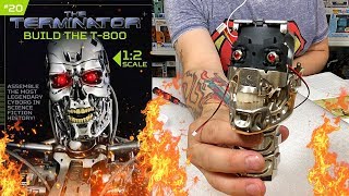 Build The Terminator T-800 Issue  20  - Assemble + Mount the Head Support Motor (Speed Build )