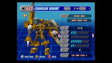 Gotcha Force: Chainsaw Knight Overview