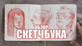 Обзор скетчбука квадратного | тревелбук