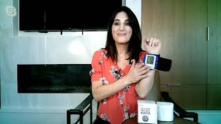 HoMedics Auto Wrist Blood Pressure Monitor on QVC