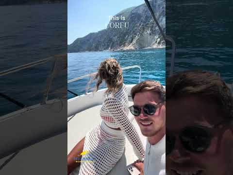 Corfu, Grecia 🩵 Una dintre cele mai frumoase experiențe din vacanță