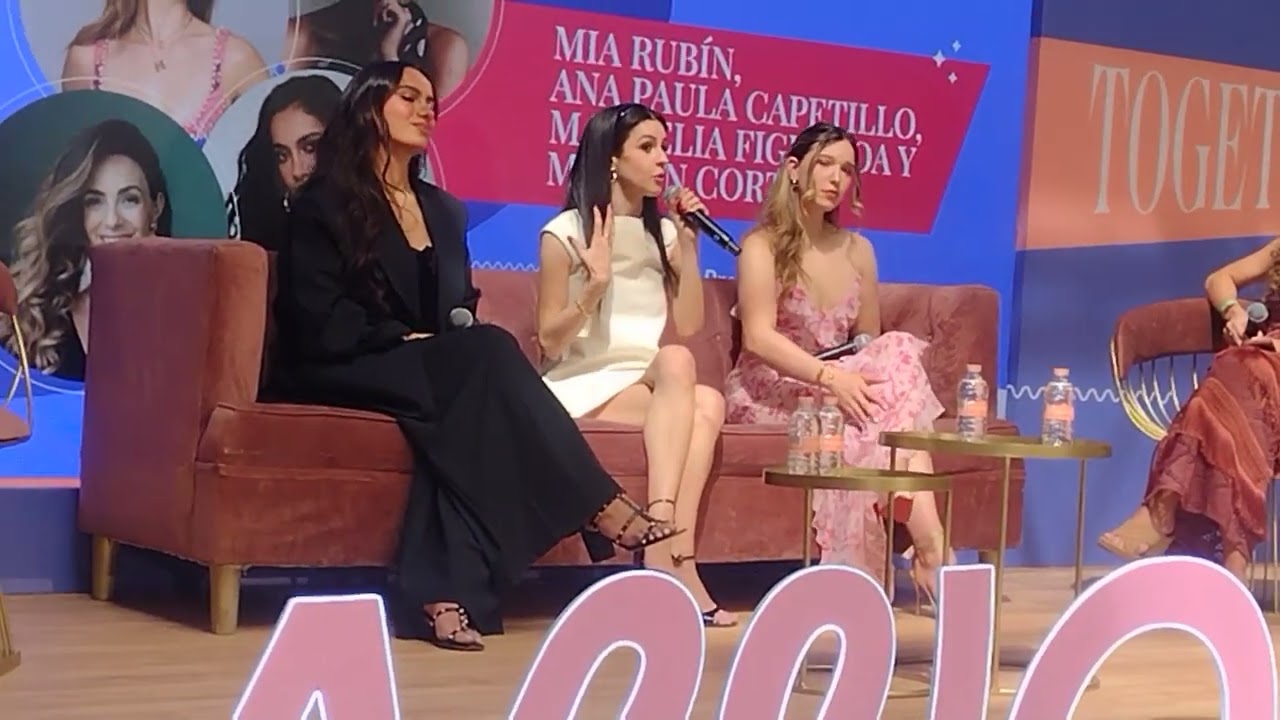 Hijas de famosos Marcelia Figueroa Ana Paula Capetillo y Mia Rubí en charla de su vida en A Woman 