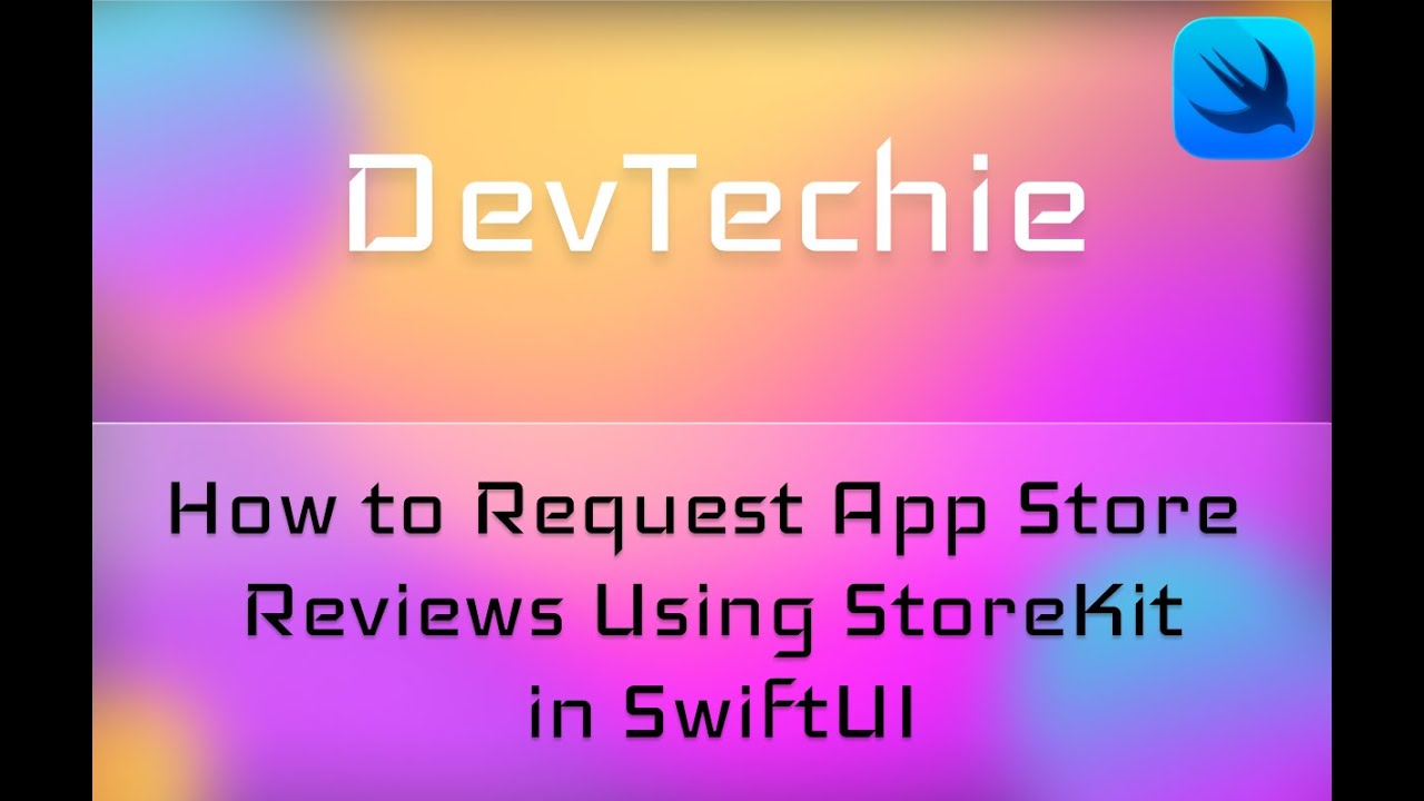 How to Request App Store Reviews Using StoreKit in SwiftUI - YouTube