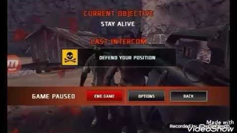 Dead Trigger 2:M16 Gameplay